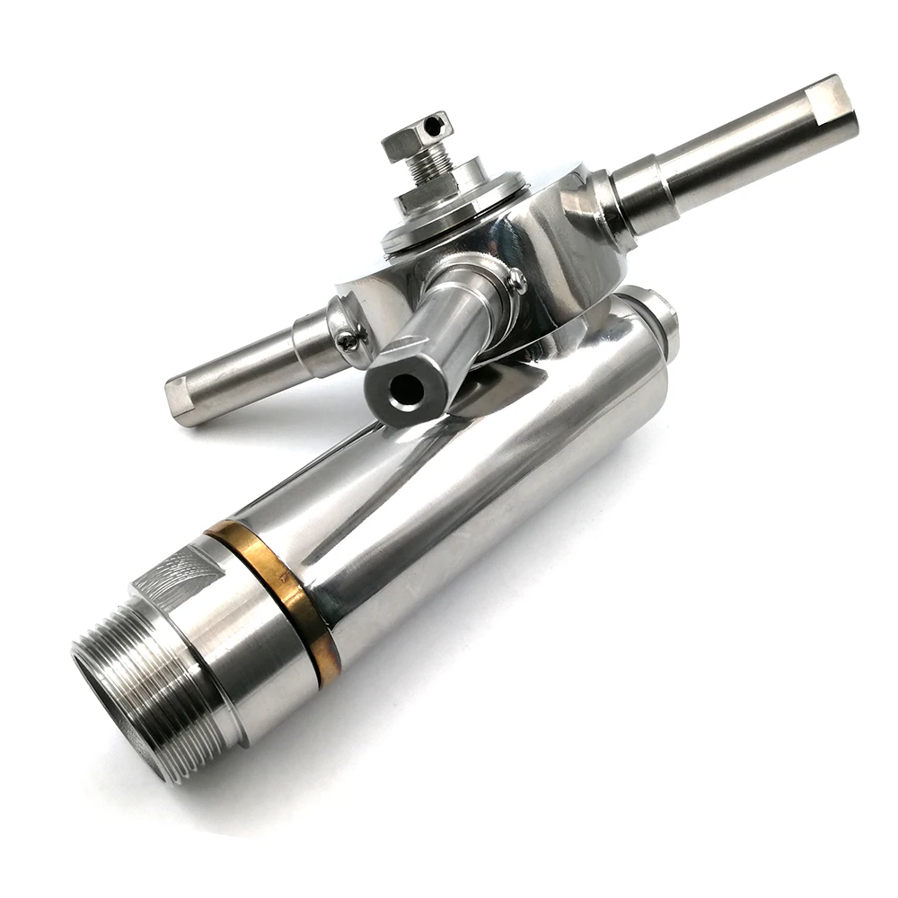 

304 Stainless Steel 3D Rotary Tank Cleaning Machine, Powerful Tank Washing Nozzle, 360 Degree Spray, KT599