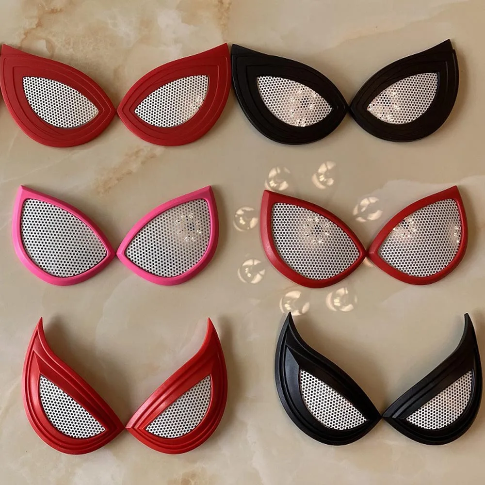 

Spiderman Eyes Accessory Props Cosplay Headgear Mask Eyes Glasses Lenses Venom Tights Accessories Halloween Party Costume Props