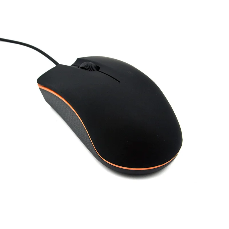 Acessórios para pc de alta qualidade 4 teclas portátil mouse com fio para desktop computador portátil gamer mouse 1200dpi textura fosca ratos usb