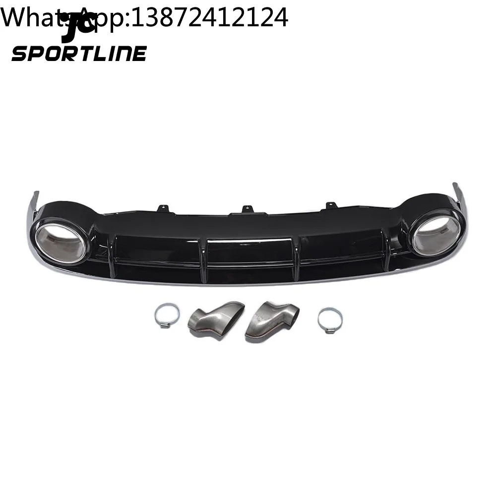 

RS6 Rear Diffuser Lip with Exhaust Pips for AUDI A6 C7 Sedan 2012