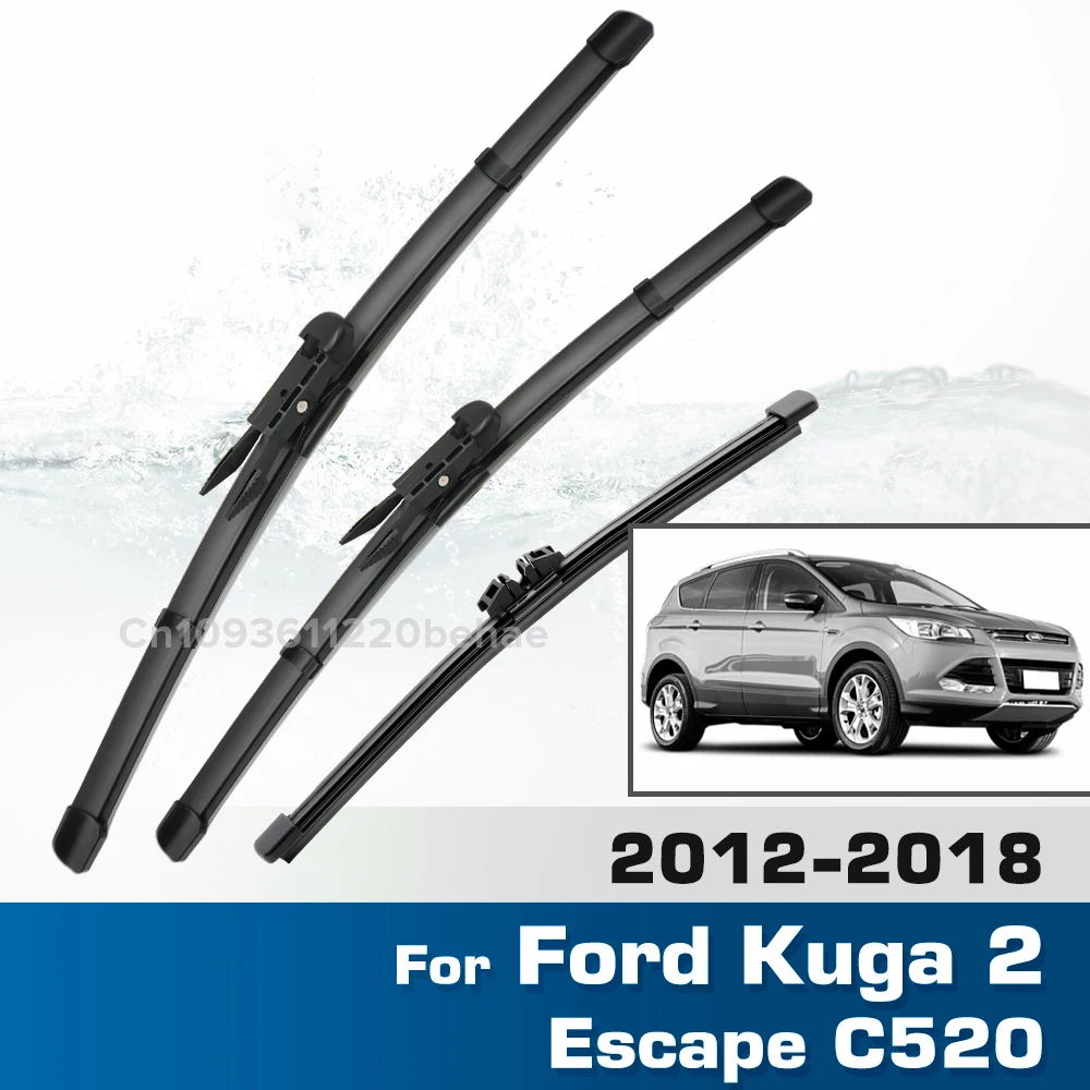 

Комплект передних и задних дворников для Ford Kuga MK 2 Escape C520 2012-2018, 28"+28"+11"