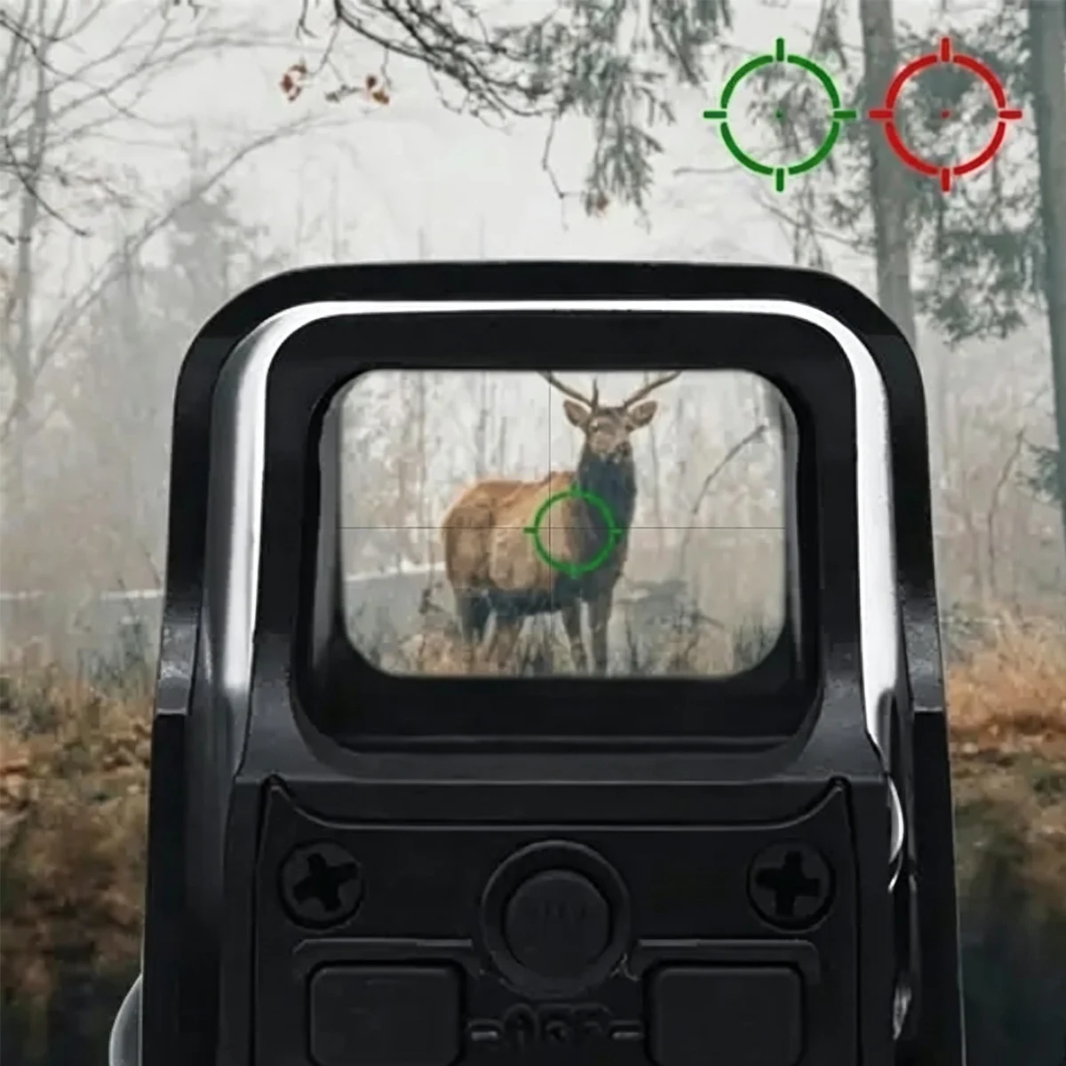 EOTECH 553 Holographic Sight Red Dot Sight Green Red Dot Sight Optics Reflex Riflescope Hunting Scopes Fit 20mm Rails