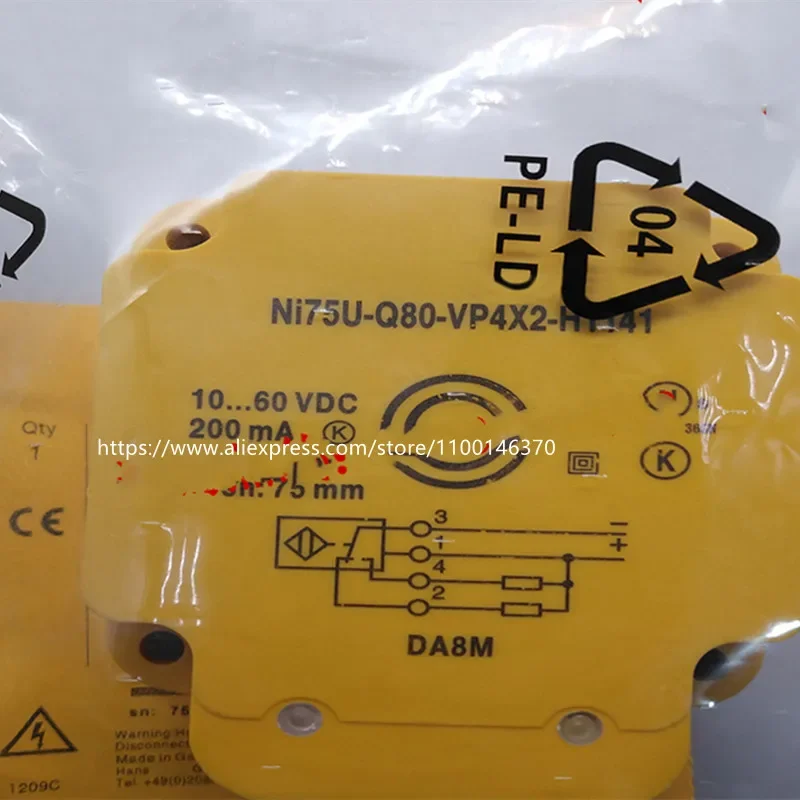 New High Quality induction proximity switch  NI75U-Q80-VN4X2-H1141 NI75U-Q80-VP4X2-H1141