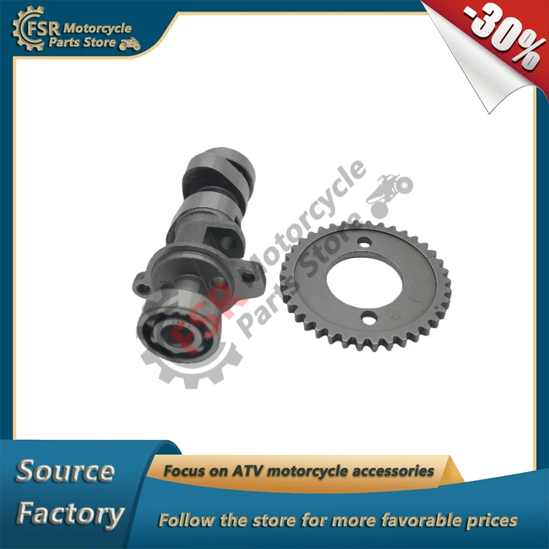 

CAMSHAFT & SPROCKET,FOR ZONGSHEN ZS177MM NC250 CYCLONE CSC RX3 GPX FSE 250E R KAYO T4 K6-R AJP PR5 PITSTER PRO LXR 250F AKT TT