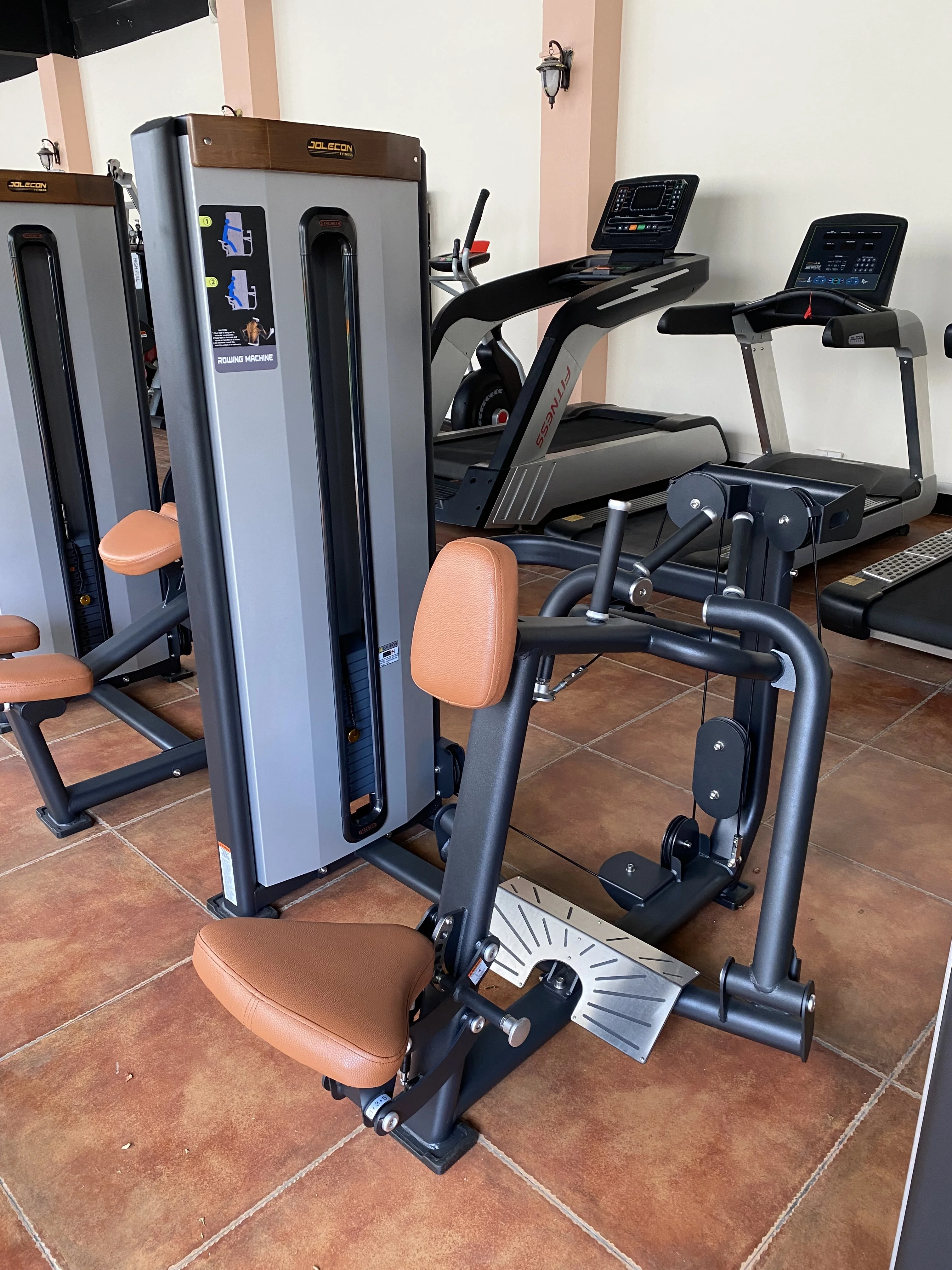 Low Row Machine Fitness Equipment