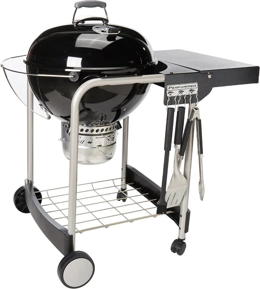 Weber Performer Charcoal Grill, 22-Inch, Black