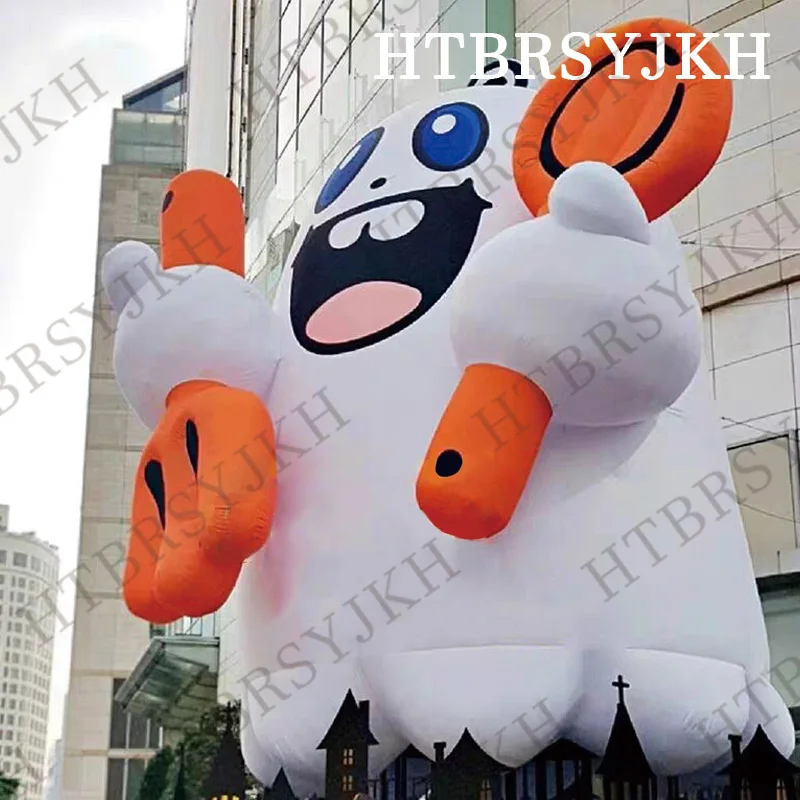 

Inflatable cartoon ghost little spooky model Bazaar Street bar nightclub party Scary Halloween decorations