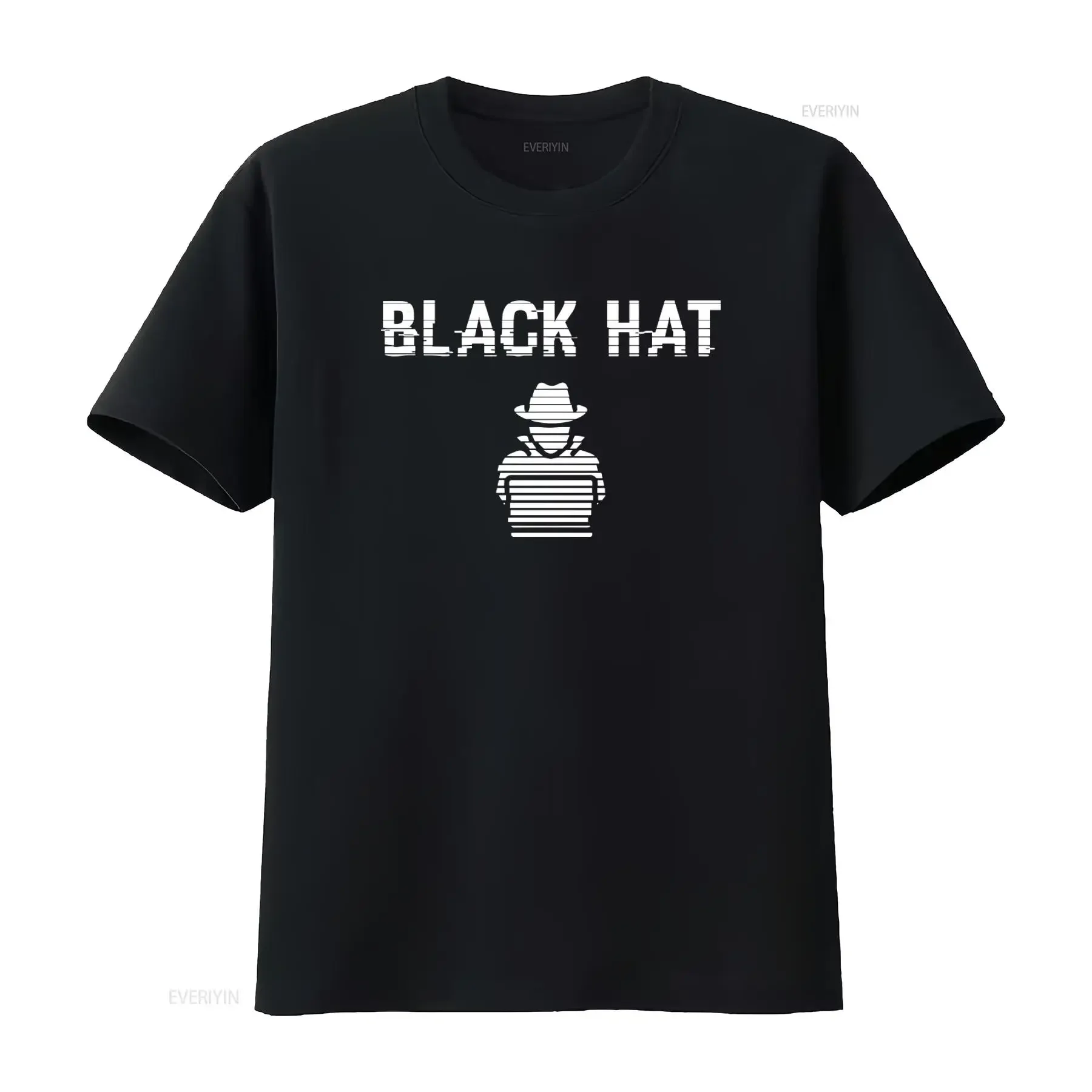 Cool Black Hat Hacking Cybersecurity Expert Cyber Dark Web Hactivist Online Internet Security Hacker T Shirt vintage Washed