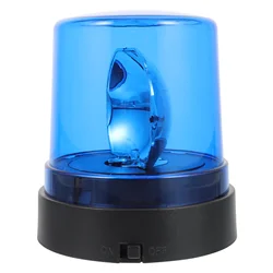 1Pc Kids Led Alert Lamp Toy Rotating Warning Light Signal Lamp Emergency Flashing Red Light Police Siren Toy Fire