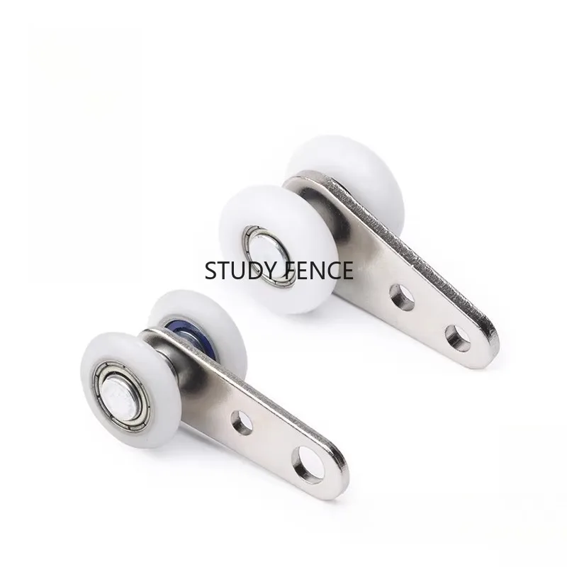10PCS Silent Small Hanging Wheel Car Wash Curtain Pulley Hanging Painting Hanging Wheel Window Suspension Rail Bearing Wheel