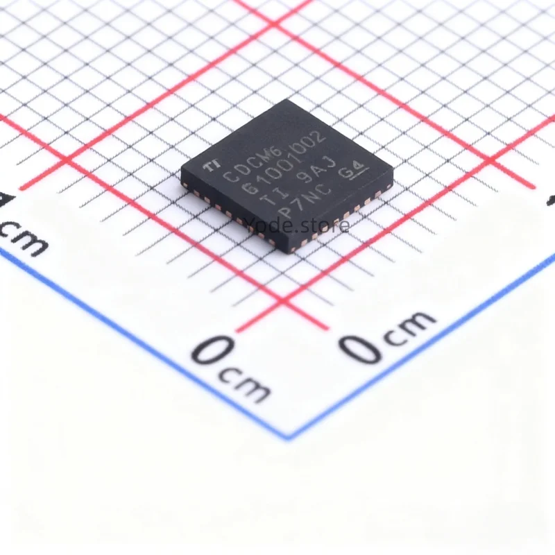 CDCM61002RHBR Dual-output integrated VCO low-jitter clock generator