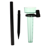 Hot Portable Polystyrene Rain Gauge Measurement Tool for Garden Water Ground Outdoor Rain Meter Collect Rainwater