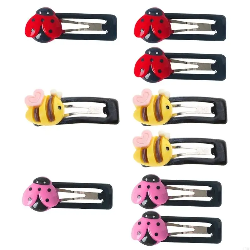 

97BE Cartoon Hair Barrettes Daily Wear Hair Pin Childrem Hairclip Elegant for Organizing Essential in Office, School, Home