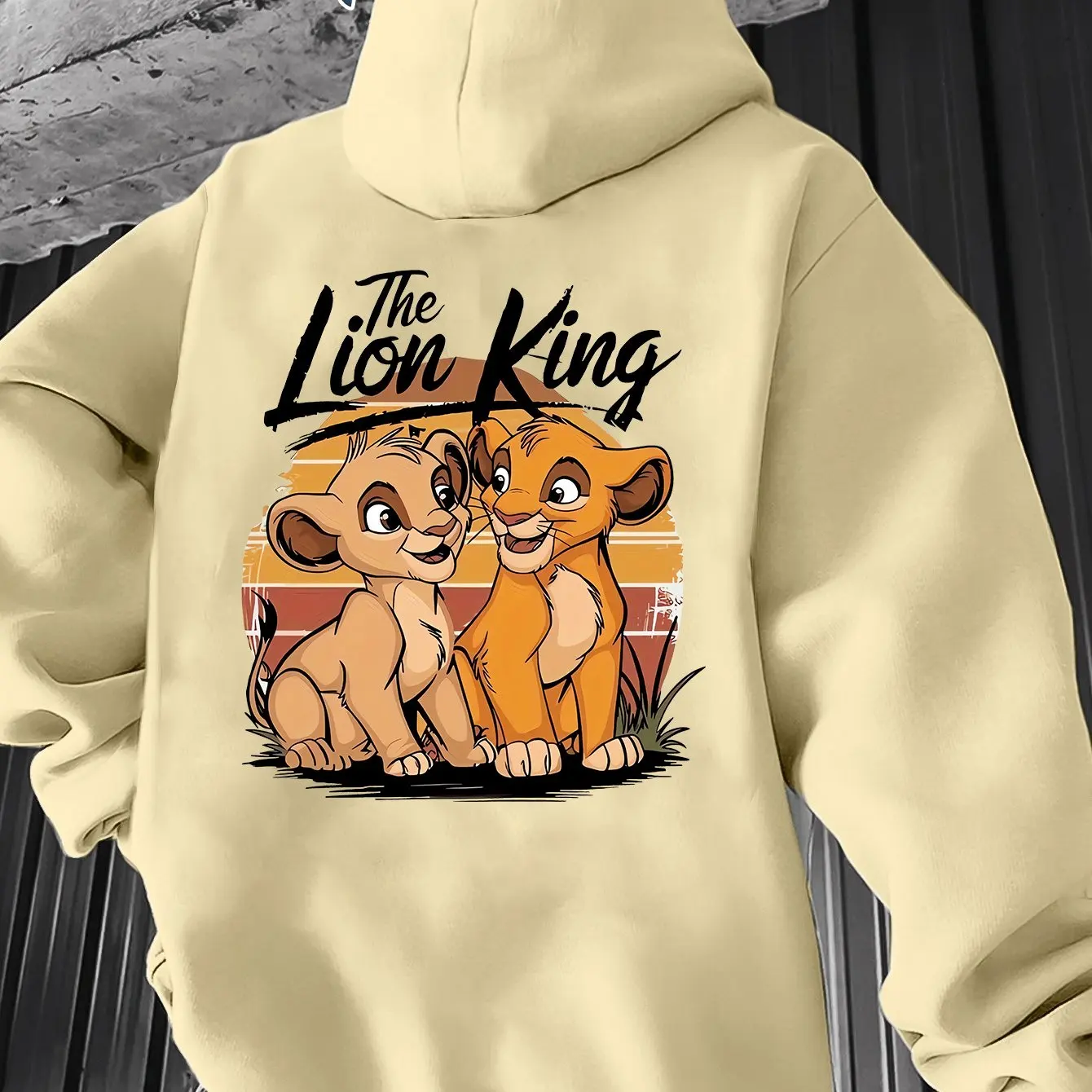 

Disney Simba Lion KingMen's Hoodie Autumn Winter Casual Unisex Pullover Sweatshirt Tracksuit Clothing Hoody Oversized Streetwear