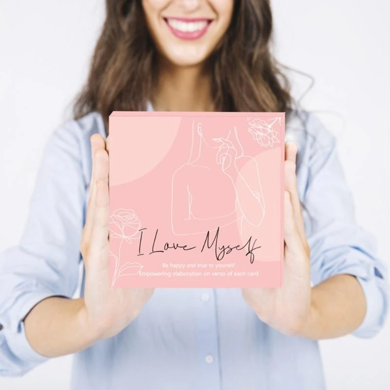 

50PCS Positivity Note Cards Exclusively for Women Expressing Appreciation Sharing in Celebrations and Providing Support