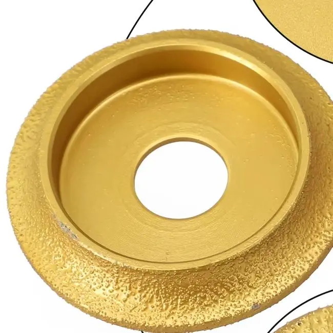 

74*20 мм вакуумный сварочный алмазный шлифовальный круг для шлифовального инструмента с кромким профилем, аксессуары для алмазного шлифовального круга для мрамора