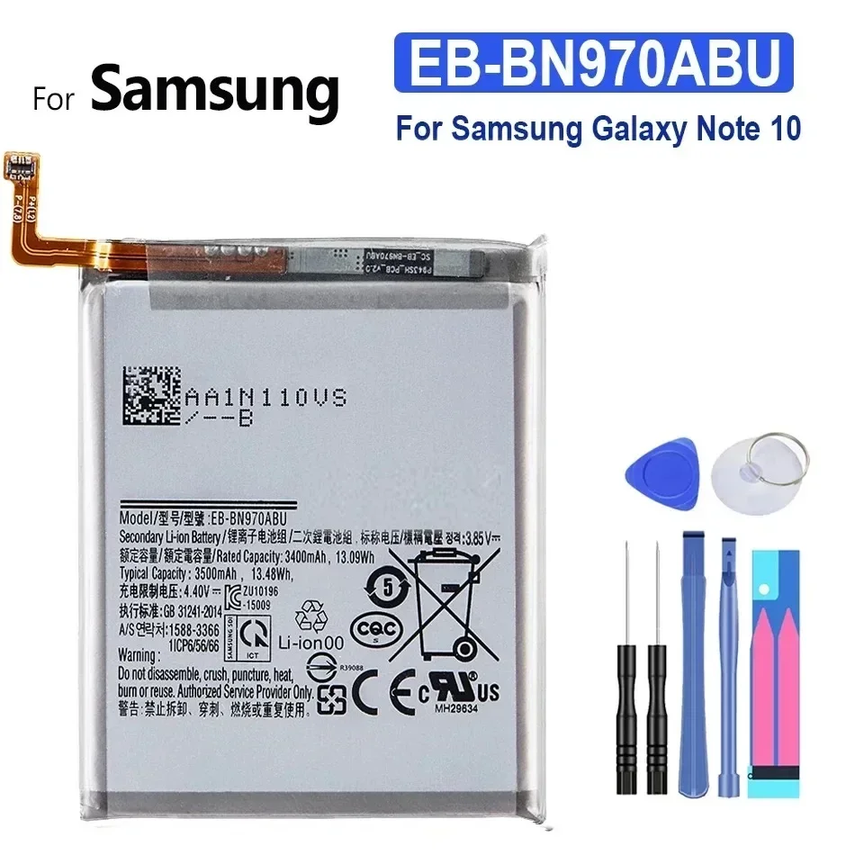 EB-BN970ABU EB-BN770ABY EB-BN985ABY แบตเตอรี่สําหรับ Samsung Galaxy หมายเหตุ 10 Lite Plus Note10 Lite Note10 Plus/X NoteX Note20 Ultra