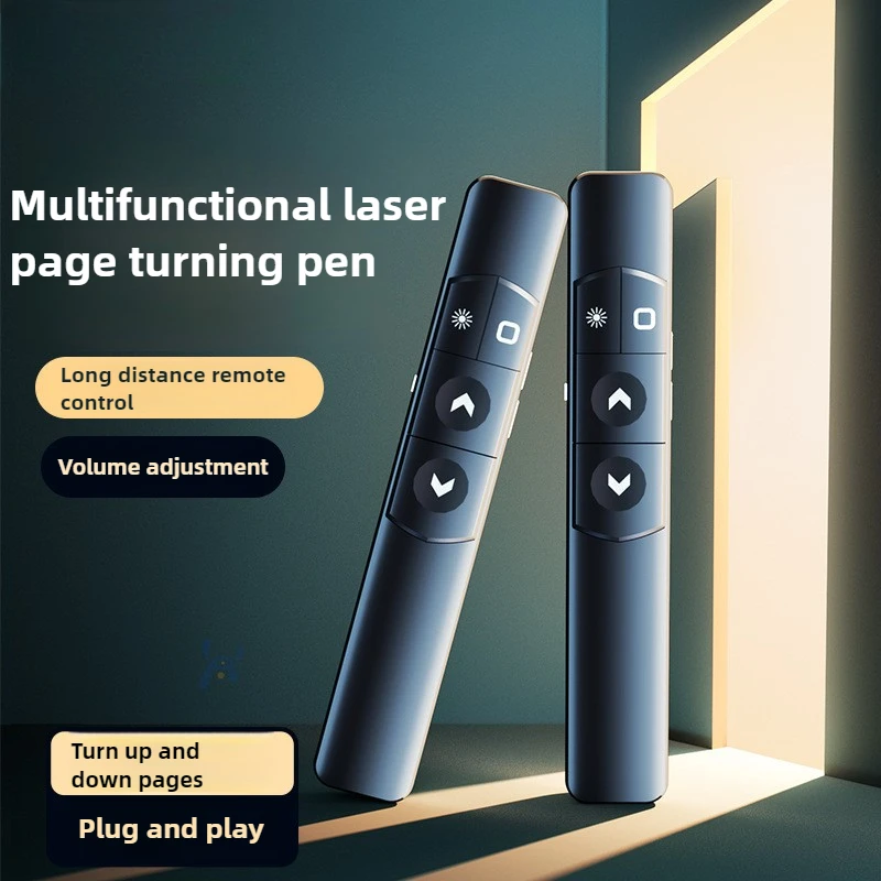 New Digital Display Remote Control Pen PPT Page Turner Multimedia Electronic Infrared Page Turner for Speech Teacher Presenter