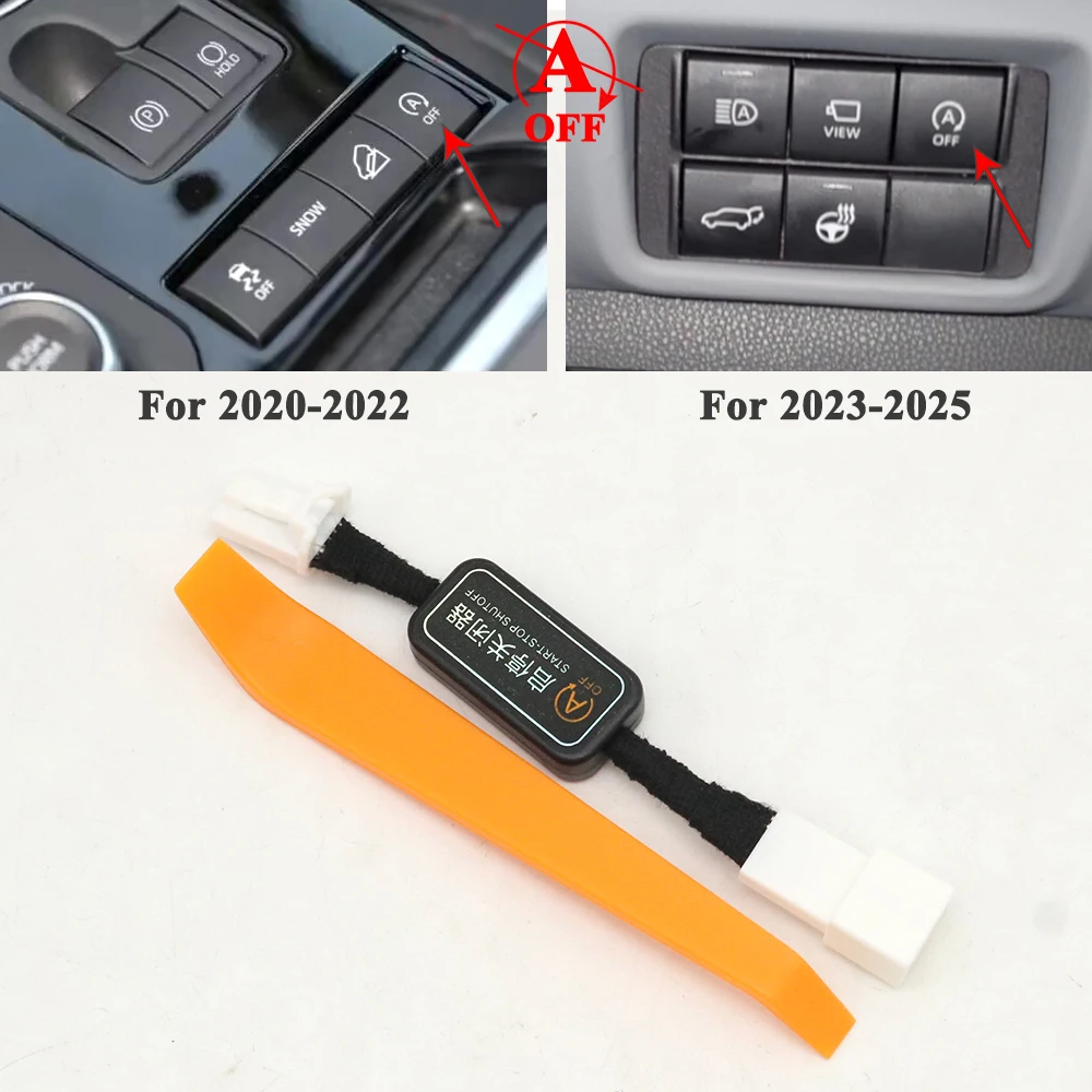 

Auto Stop Start Canceller Eliminator Engine System OFF Delete Disable Plug For Toyota Highlander XU70 2020-2022 2023-2025