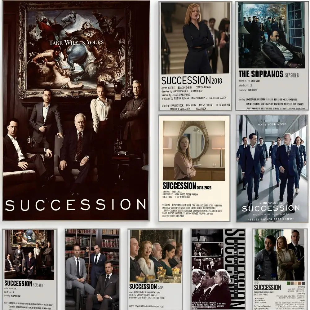 intense series s-succession Poster Classic Wall Art  Home Decor  Peel and Stick Unframed