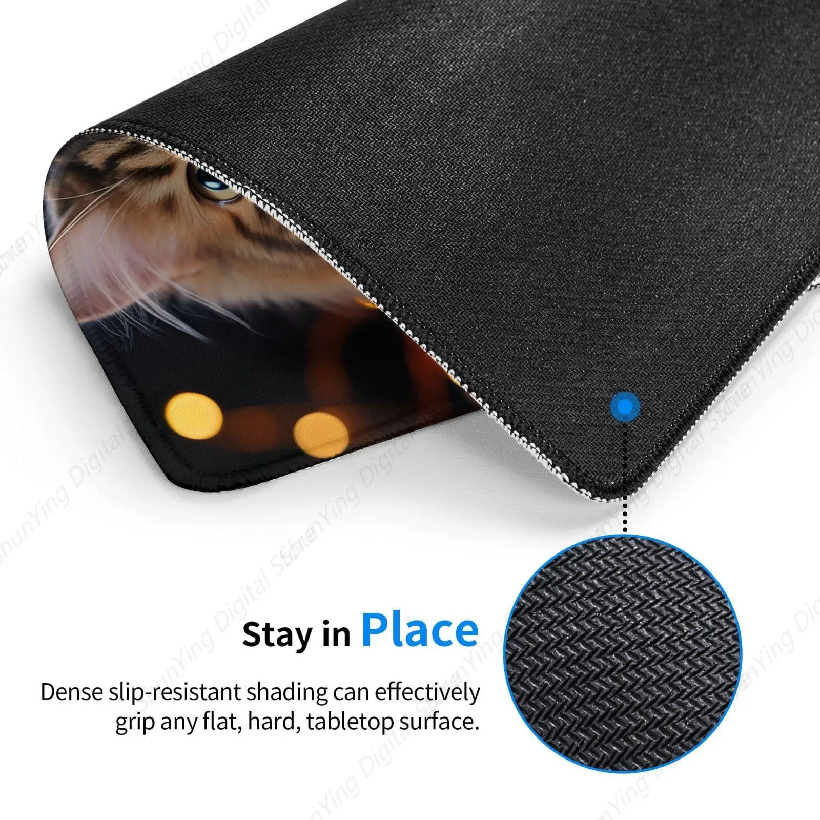 Mouse Pad dengan Anti Slip, Mouse Pad lucu kucing, alas Mouse Game komputer, kantor