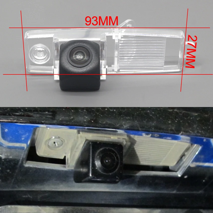 Fisheye 140 Degree 1280x720P HD AHD Car Vehicle Rear View Reverse Camera For Toyota Hiace Awing H200 2004~2011 2012 2013 2014