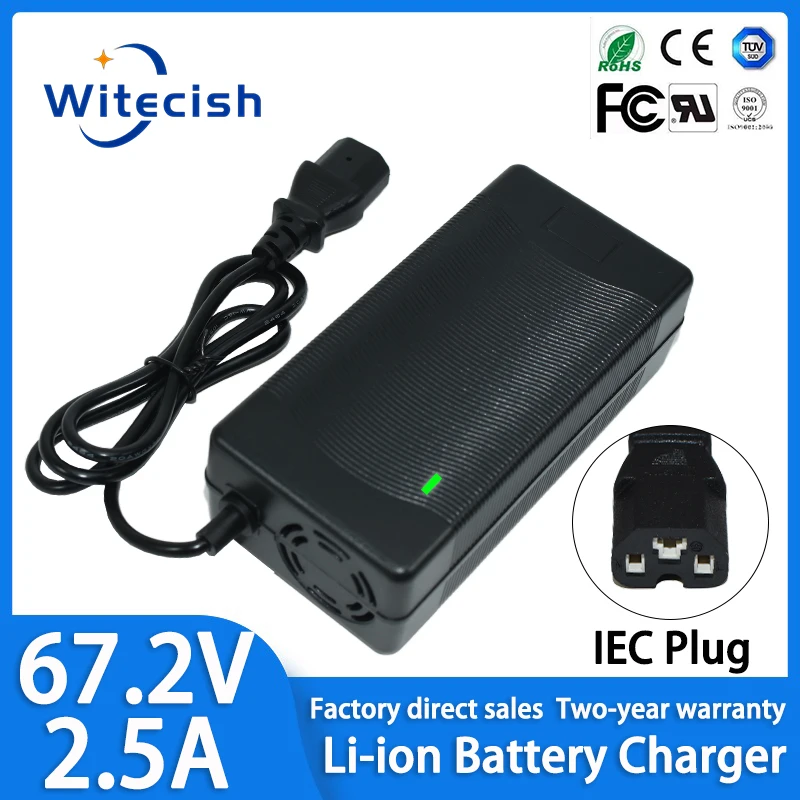 

Зарядное устройство Witecish для литий-ионных аккумуляторов 16S 60 в 67,2 А