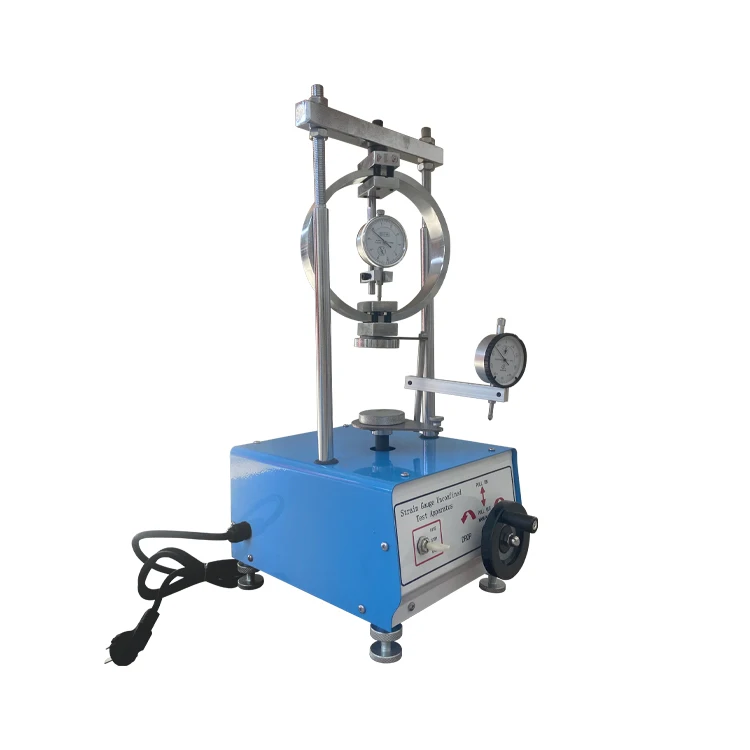 Electronic Strain control soil unconfined compression tester machine