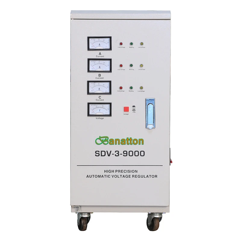

Three Phase 6KVA 9KVA Full Automatic AC Voltage Stabilizer