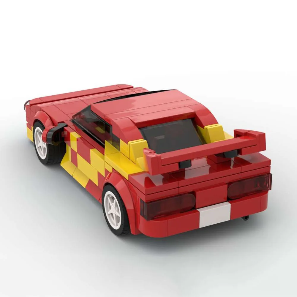 PolaDeer 253PCS MOC DIY Edwin's 1996 Acura Integra Building Blocks Assembly Model Toy Brick Children's Birthday Gift Passion Set