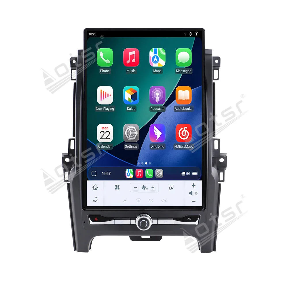 

14,5-дюймовый Android 14 CarPlay автомобильный радиоприемник для Ford Everest 2016-2020, мультимедийный плеер с сенсорным экраном, GPS-навигация, DSP Auto BT