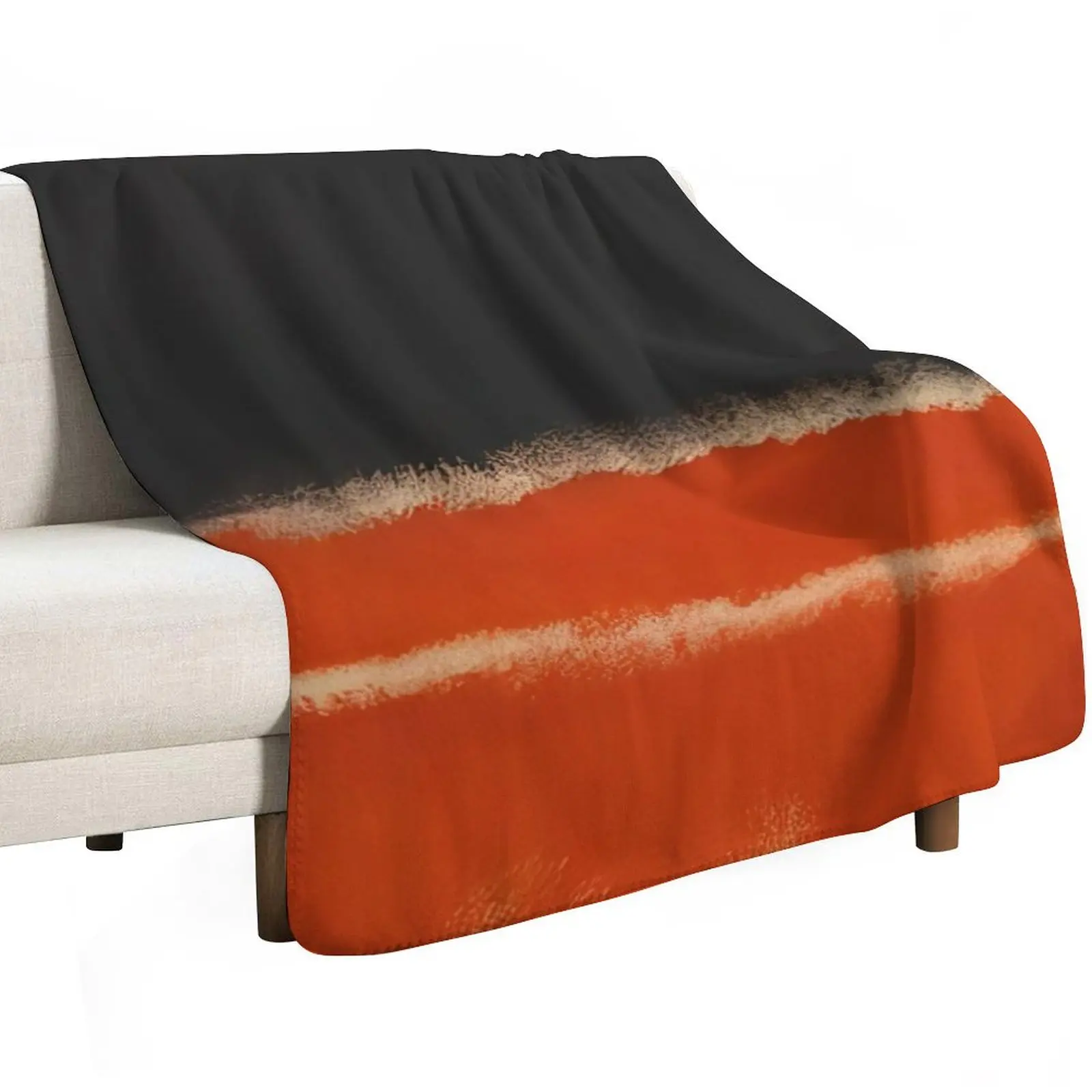 Mark Rothko - Red - 1968 Throw Blanket Winter beds Flannel Hairys bed plaid Soft Plaid Luxury Designer Blankets