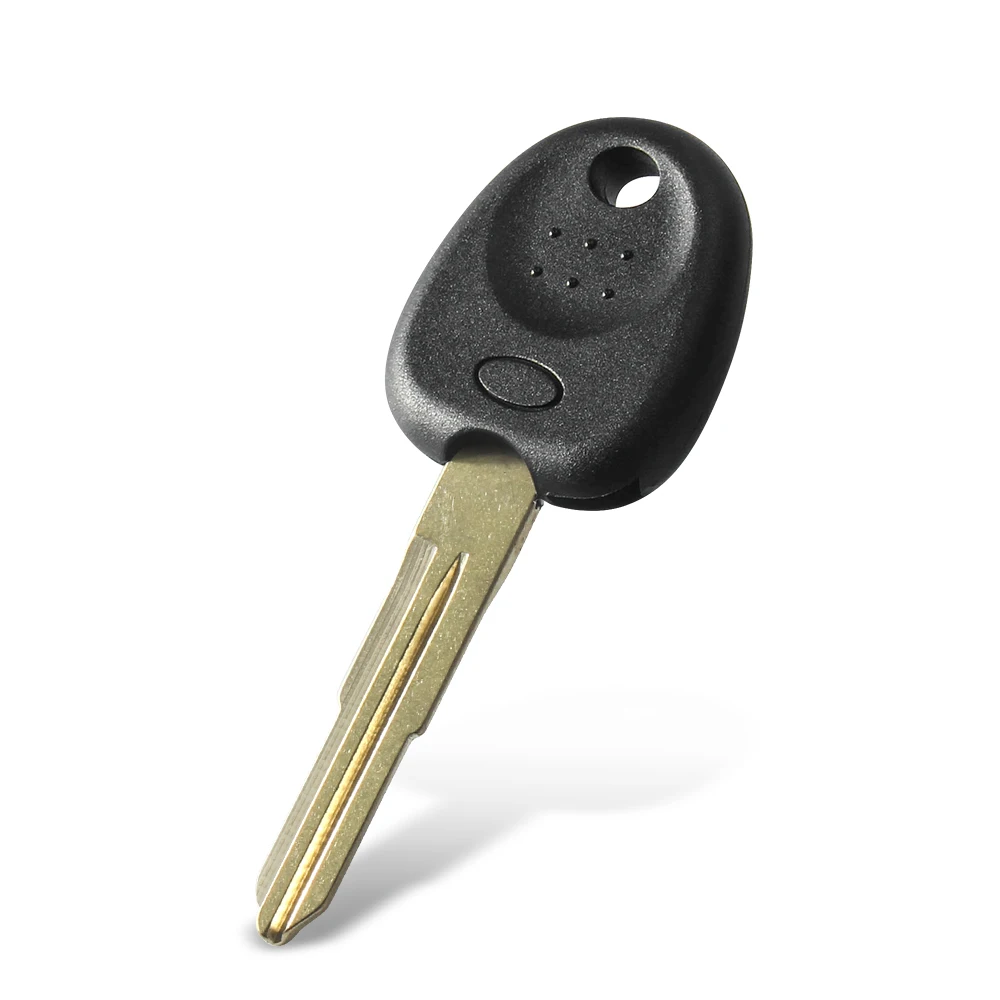 KEYYOU Uncut Car Key Blank Key Shell Case per Hyundai Accent Tucson Elantra Santa Fe i10 Key No Chip Right Blade