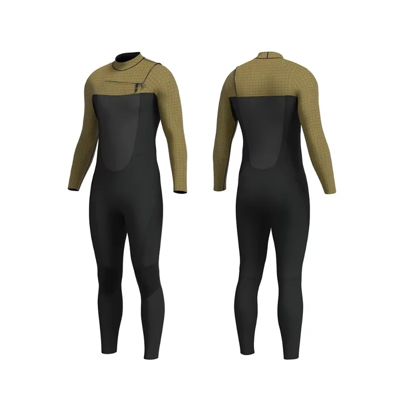 Traje de Surf de Neopreno para Hombre, 3/2mm 4/3mm, Conjunto Completo Largo