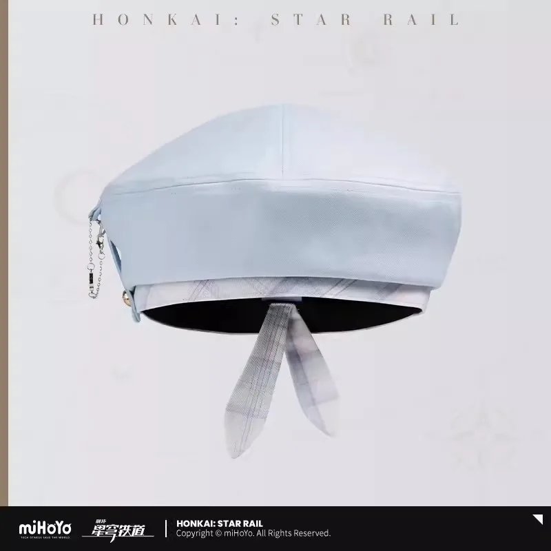 miHoYo Official Game Honkai: Star Rail March 7th Role Play Beret For Women Men Cap Hat JK Props Cosplay Gift Cool