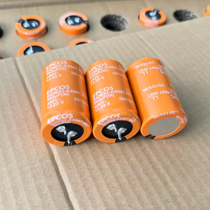 Condensador de larga duración LL naranja importado 560UF 450V B43652A5567M 450V560UF 30x50