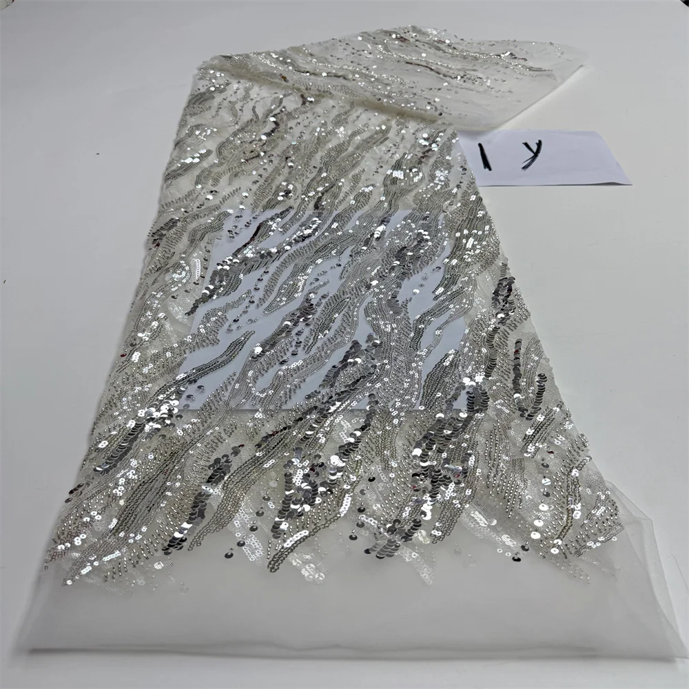 الأفريقي مطرز العريس أقمشة الدانتيل 2025 جودة عالية الفرنسية شبكة نسيج الدانتيل الترتر النيجيري أقمشة الدانتيل لخياطة فستان الزفاف