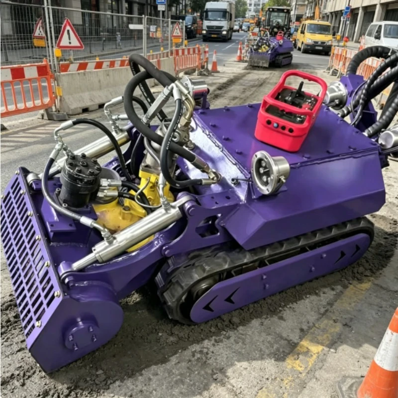 River Dredging Robot Machine Submersible Pond Sludge Removal Machine Underwater Robot Amphibious Vehicle Small Dredge Machine