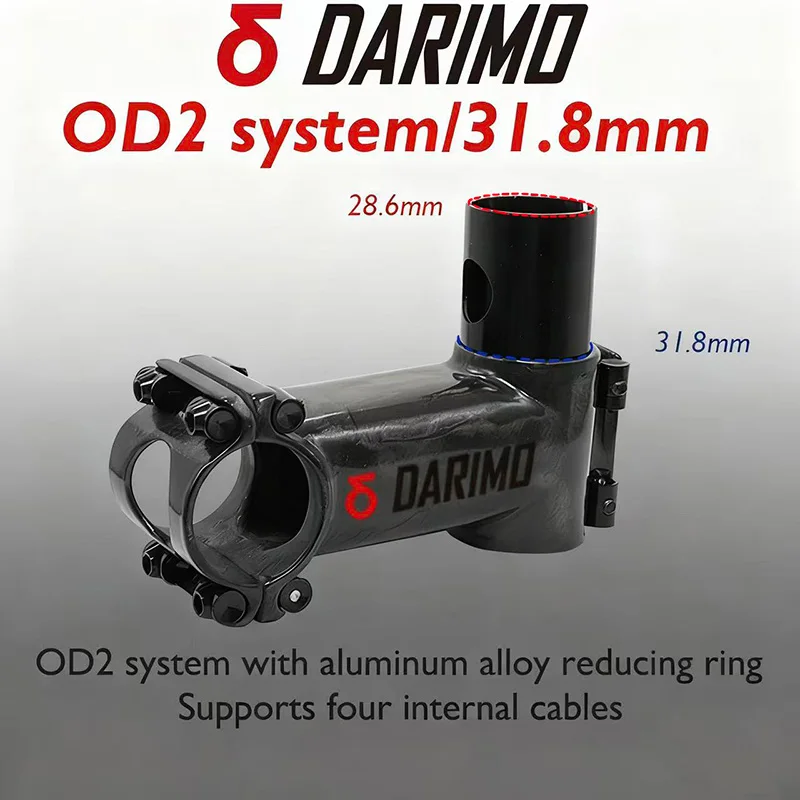 

Darimo UD Carbon Fiber Bicycle Frame Accessories Suitable for Mountain Bike/Road Bike Three Specifications -6/-12/-17 Degrees