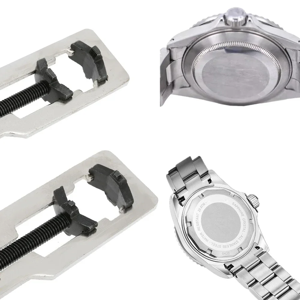 14-35mm Adjustable Metal  Watchmaker Watch Repair Tool Watch Back Cover Opener Wrench Rear Case Remover Backcover Remove Tools