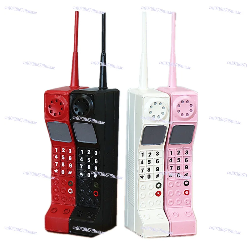 

Retro nostalgic creative Big Brother 1980s mobile phone model simulation