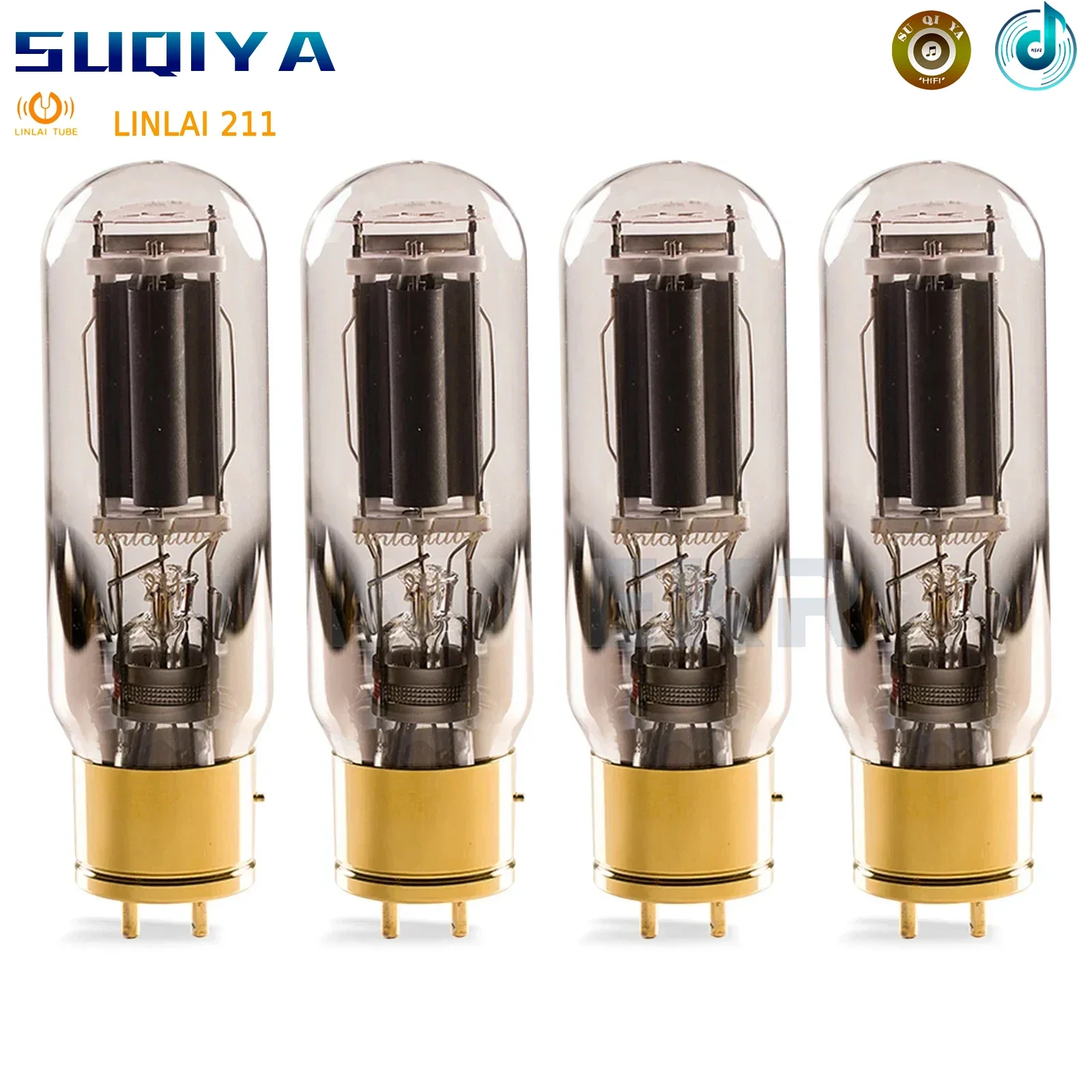 LINLAI 211 Vacuum Tube Replaces 211-TA WE211 211-DG 211-T 211-TII E-211 HIFI Audio Valve Tube Amplifier Matched Quad DONDWEN