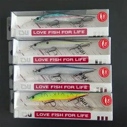 4pcs 98mm 10g SP Weight System Long Casting Suspend Minnow Fishing Lure 2.2m AURORA 98SP Hard Bait For Bass Pike