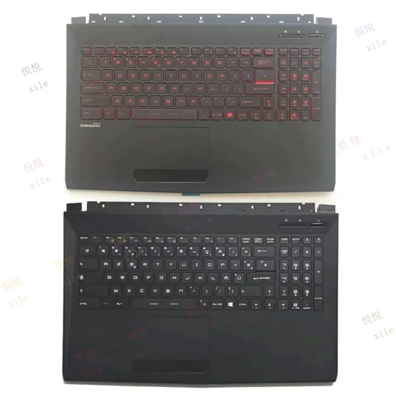L+ For MSI GP62 6QG GV62 GP62MVR MS-16J5 Palmrest Cover C Shell Backlit Keyboard
