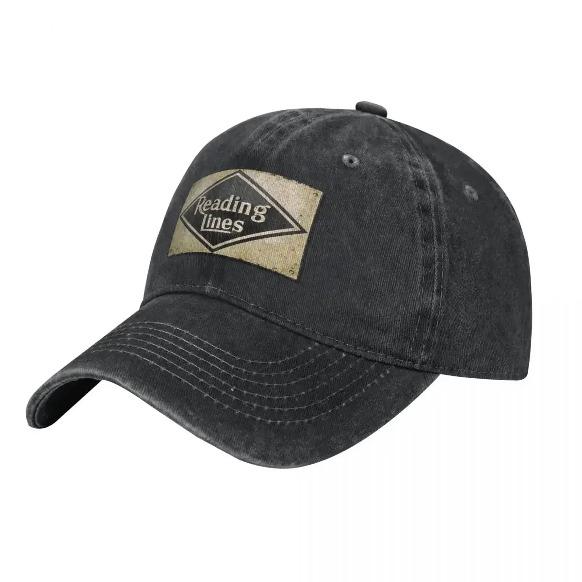 Reading Lines Railroad Baseball Cap Fishing cap Thermal Visor Luxury Man Hat Sunscreen Baseball Men Women's