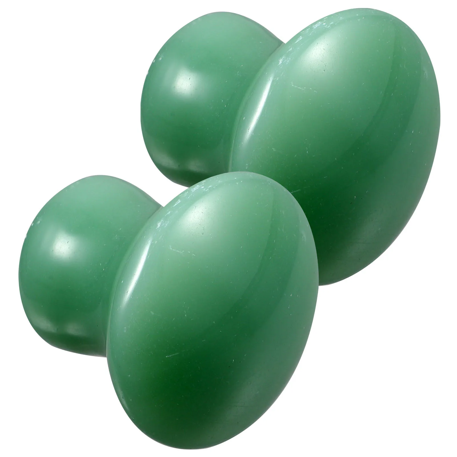 

2Pcs Small Mushroom Shaped Facial Massagers Beauty Tools Green Massaging Boards Facial Scraping Jade Stone Accessories