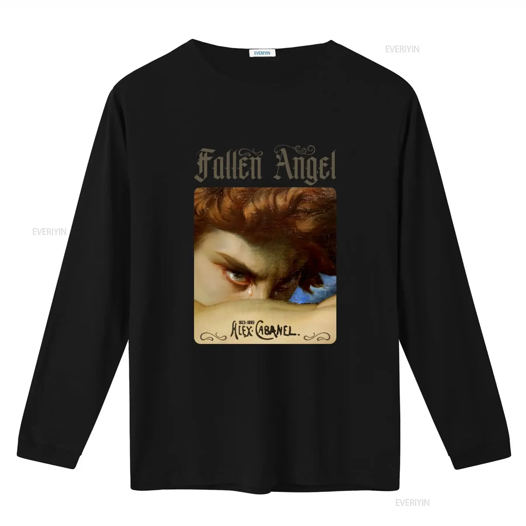 Alexandre Cabanel Fallen Angel T Shirt Classical Art Print Vintage Style Unique Design Comfortable Fabric Perfect for Lovers