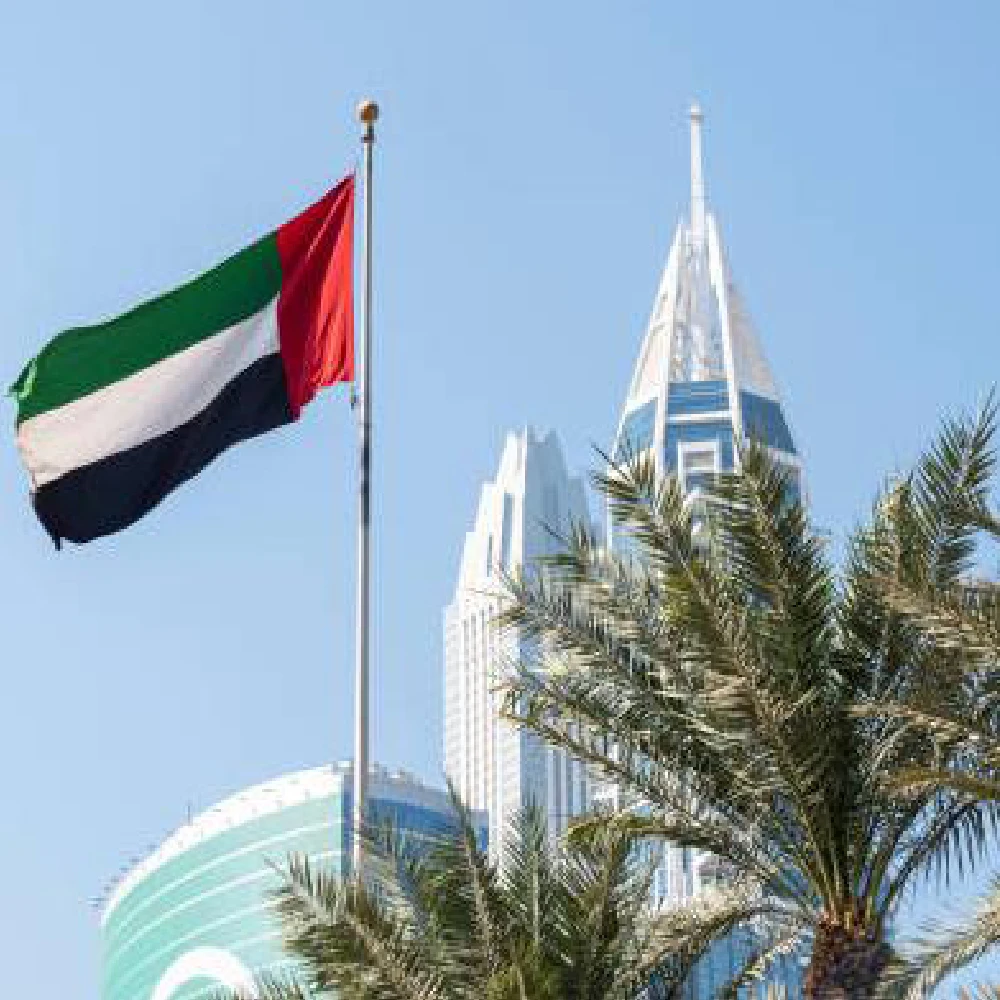FLAGLINK 90x150cm ARE AE UAE United Arab Emirates Flag  For Decoration