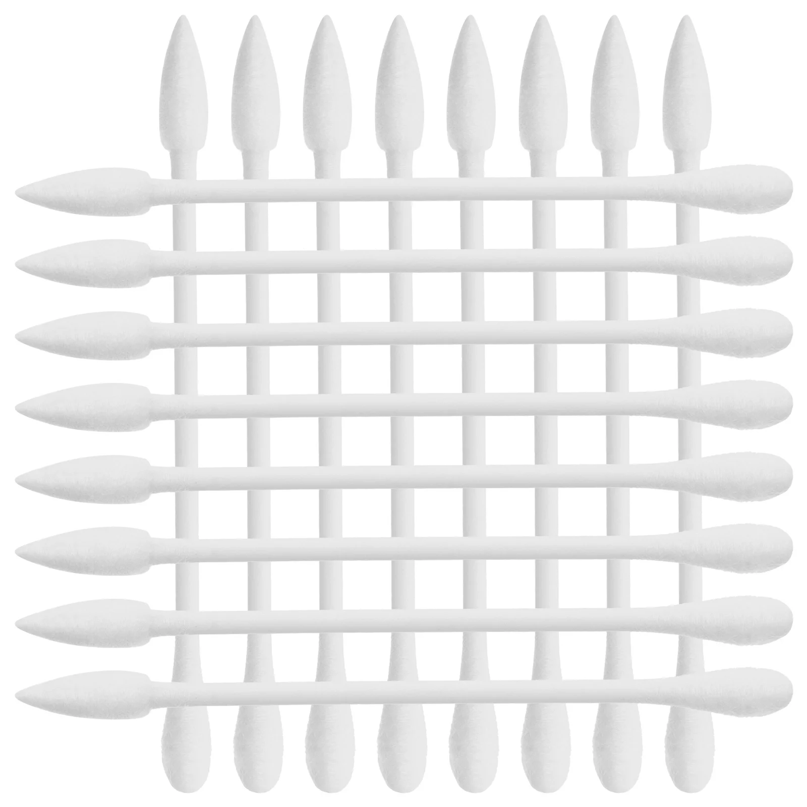 30Pcs Portable Makeup Cotton Swabs Disposable Double Tip for Ear Cleaning and Beauty Tools Oral Care on-The-Go