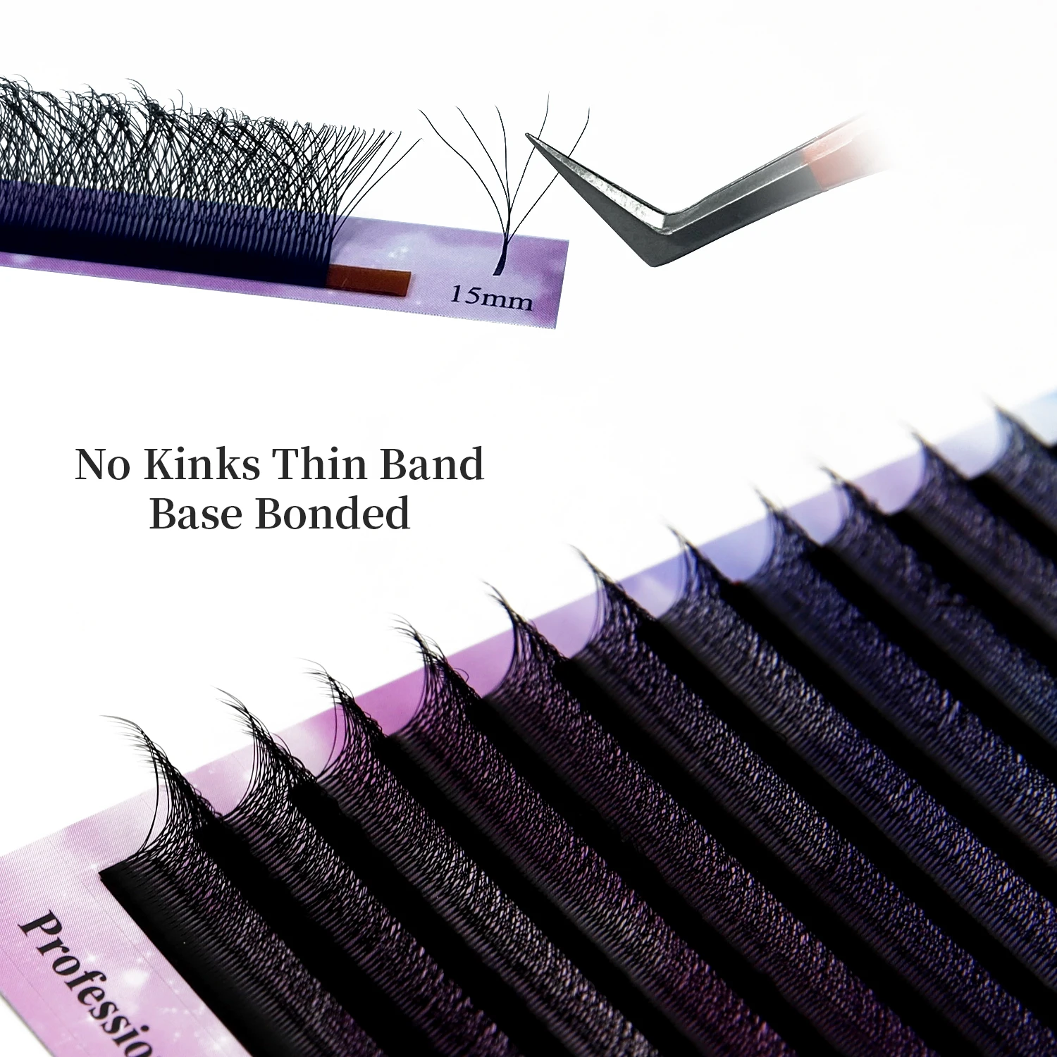 Goddess 3D 4D 5D 6D Premade Fans Eyelash Extensions W Shape Bloom Soft and Natural Individual Lash Extension Supplies